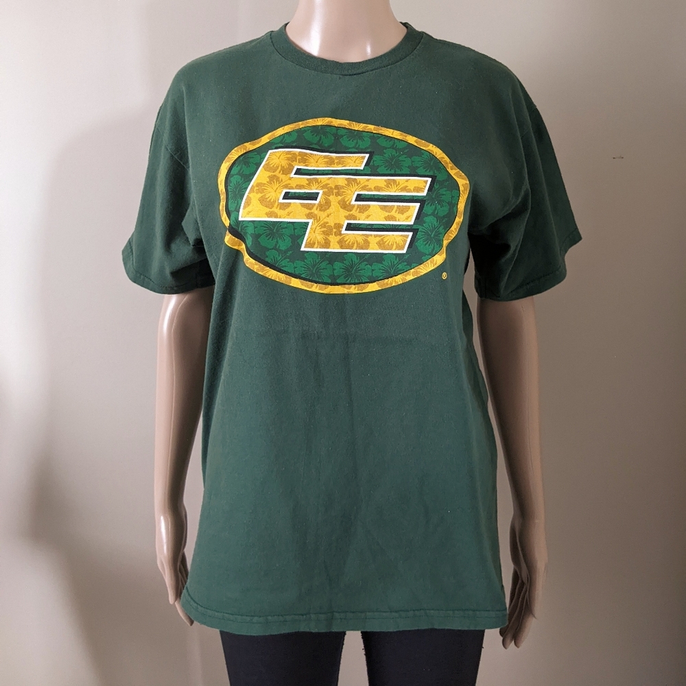 CFL Edmonton Eskimos Elks football tshirt, size medium